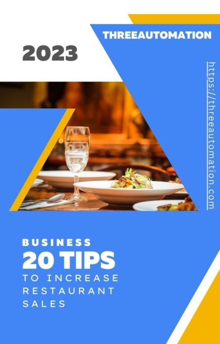 20 Tips to Increase Restaurant Sales